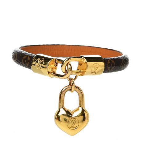 lv heart bracelet.